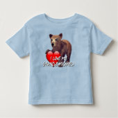 "Ik hou van mijn gruncle!" Beren welp Kinder Shirts (Voorkant)