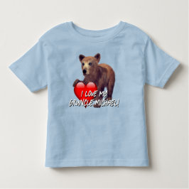 "Ik hou van mijn gruncle!" Beren welp Kinder Shirts