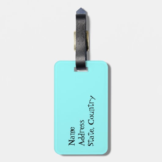 Ik hou van mijn GSD Bagagelabel (Achterkant verticaal)