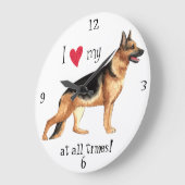 Ik hou van mijn GSD Grote Klok (Hoek)
