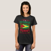Ik hou van mijn Guyanese mama T-shirt (Voorkant volledig)