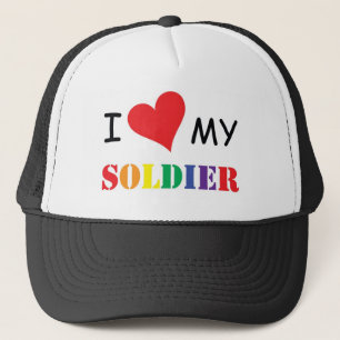 Ik hou van mijn GY soldaat PET! Trucker Pet