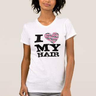 Ik hou van MIJN haar-kinkycurlyhart T-shirt