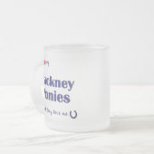 Ik hou van mijn hackney ponies (Multiple Ponies) Matglas Koffiemok (Voorkant links)