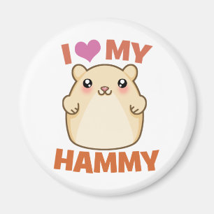 Ik hou van mijn Hammy Magneet