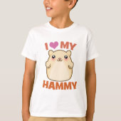 Ik hou van mijn Hammy T-shirt (Voorkant)