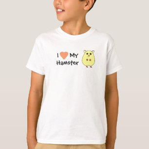 Ik hou van mijn Hamster Girls T-Shirt
