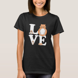 Ik hou van mijn hamster - Liefde Hamsters Cute T-shirt
