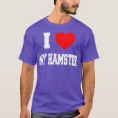 Ik hou van mijn hamster t-shirt (Voorkant)