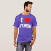 Ik hou van mijn hamster t-shirt (Voorkant volledig)