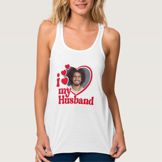 Ik hou van mijn hapfoto tanktop (Voorkant)