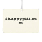 Ik hou van mijn Happy Pills Luchtverfrisser (Achterkant)