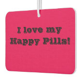 Ik hou van mijn Happy Pills Luchtverfrisser (Links)