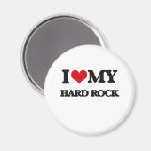 Ik hou van mijn HARD ROCK Magneet (Voorkant / Achterkant)