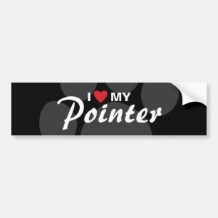 Ik hou van mijn hart bumpersticker