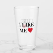 Ik hou van mijn hart glas (Achterkant)