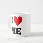 Ik hou van mijn hart koffiemok (Voorkant links)