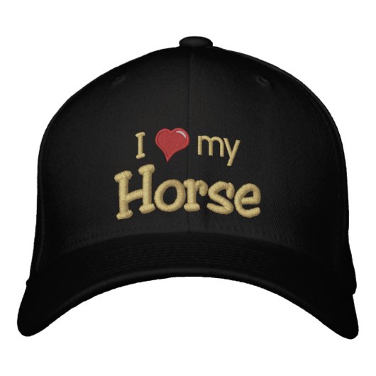 Ik hou van (mijn hart) mijn paard pet (Voorkant)
