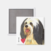 Ik hou van mijn Havanese Magneet (Voorkant / Achterkant)