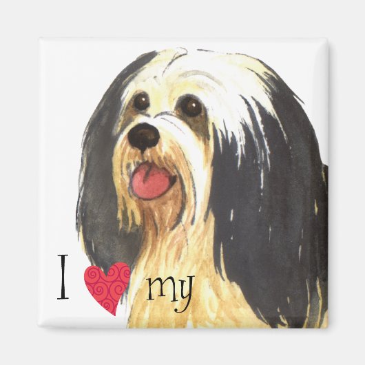 Ik hou van mijn Havanese Magneet (Voorkant)