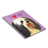 Ik hou van mijn Havanese Notitieboek (Rechterzijde)