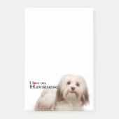 Ik hou van mijn Havanese Post-it Notes (Voorkant)