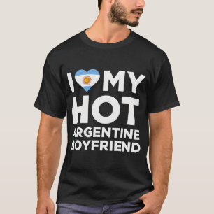 Ik hou van mijn hete Argentijnse vriendje Schattig T-shirt