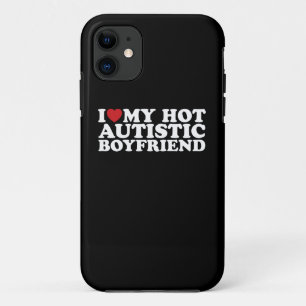 Ik hou van mijn hete autistische vriendje BF autis Case-Mate iPhone Case