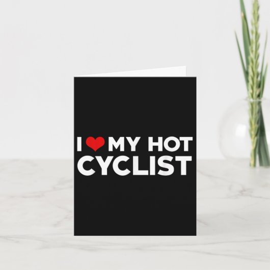 Ik hou van mijn hete badmintonspeler man vrouw Boy Kaart (Voorkant)