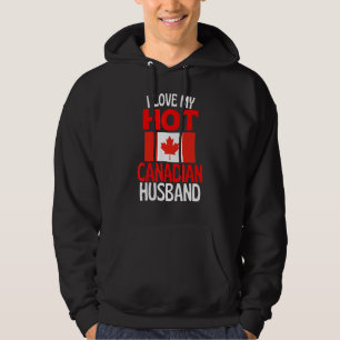 Ik hou van mijn hete Canadese man  Canada Relatie Hoodie
