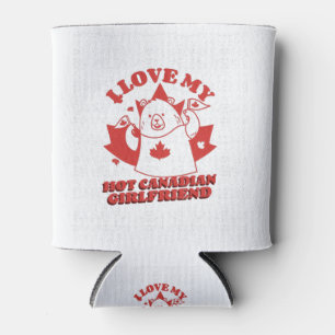 Ik hou van mijn hete Canadese vriendin Blikjeskoeler