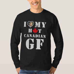 Ik hou van mijn hete Canadese Vriendin T-shirt