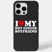 Ik hou van mijn hete gember vriendje Case-Mate iPhone case (Achterkant)