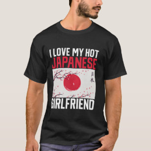 Ik hou van mijn hete Japans Vriendin Japans Long S T-shirt