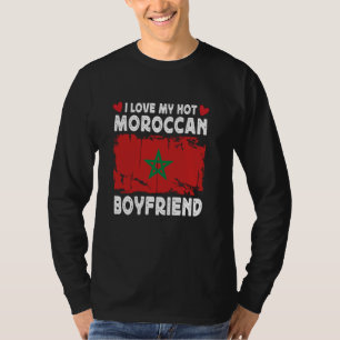 Ik hou van mijn hete marokkaanse vriendje paar mar t-shirt