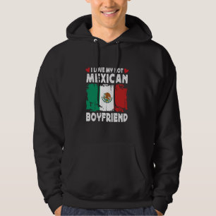 Ik hou van mijn hete Mexicaanse vriendje paar Mexi Hoodie