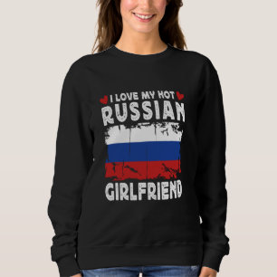 Ik hou van mijn hete russische Vriendin paar russi Trui