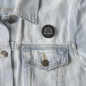 Ik hou van mijn hete Vriendin Halloween Skeleton F Ronde Button 3,2 Cm (In situ)