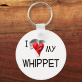 Ik hou van mijn hippet sleutelhanger (Voorkant)
