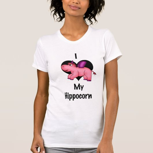 Ik hou van mijn Hippocorn T-shirt (Voorkant)