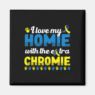 Ik hou van mijn homie met een extra chromie down s magneet