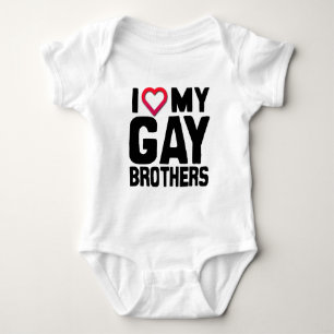 IK HOU VAN MIJN HOMO BROERS ROMPER