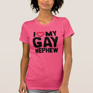 IK HOU VAN MIJN HOMO NEEF -.png T-shirt