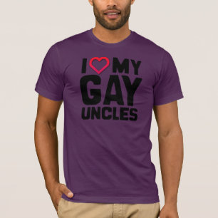 IK HOU VAN MIJN HOMO OOMS T-SHIRT