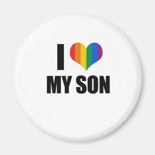 Ik hou van mijn homo zoon magneet
