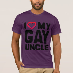 IK HOU VAN MIJN HOMOSEKSUELE OOM -.png T-shirt