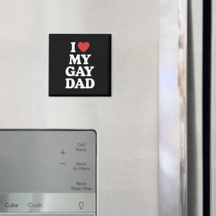 Ik hou van mijn homovader Ik hart mijn homovader Magneet