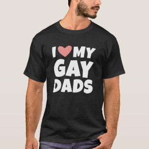 Ik hou van mijn homovaders t-shirt