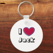 Ik hou van mijn hond | Foto Sleutelhanger (Achterkant)