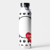 Ik hou van mijn hond foto waterfles (Links)